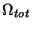 $\Omega_{tot}$
